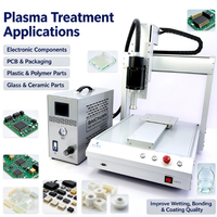 Activateur de surface plasma automatique de bureau ChuanTuo CT520 pour composants électroniques, plastiques, polymères, verre et céramique de circuits imprimés