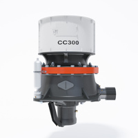 Concasseur à cône série CC à faible coût d'exploitation, concasseur de roche hydraulique monocylindre avec système de contrôle automatique