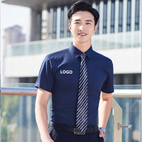 Chemises de haute qualité respirantes avec logo brodé personnalisé, saison printemps, vêtements de travail formels et décontractés pour hommes, femmes, équipes, uniformes de bureau