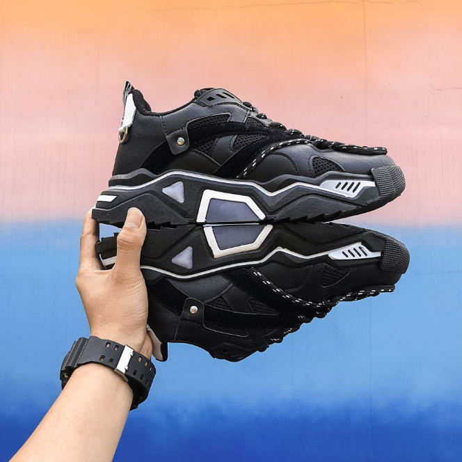 Китайские весенние Повседневные Удобные мужские спортивные кроссовки из ПВХ