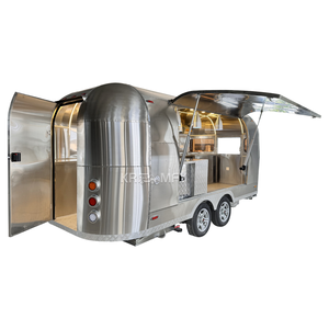 Carrito de Hot Dogs con Licencia, Remolque Móvil de Comida con Cocina Completa - Product Image 5