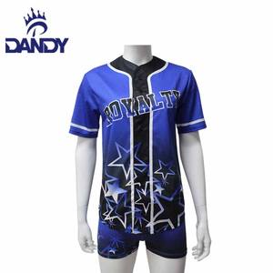 Kaus Baseball kualitas tinggi kaus Baseball grosir anak-anak dewasa sublimasi kustom - Product Image 4