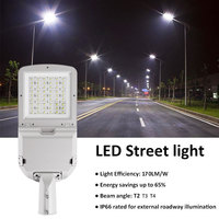 Lampadaire LED 170lm/W 300W 51000lm D4i DALI 2 Photocellule IP66 IK08 pour Projets Municipaux ENEC CE TUV CB Garantie 5 Ans
