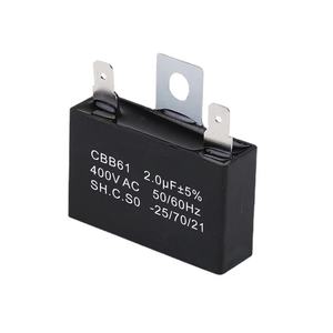 2,5 мкФ 450 В CBB61 вентилятор кондиционера конденсатор для кондиционирования воздуха пусковой конденсатор 2 мкФ 3 мкФ 8 мкФ 4 мкФ для деталей кондиционера - Product Image 2