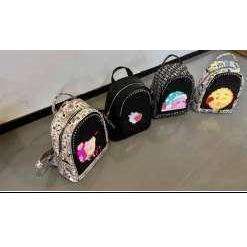 Mochila LED de Tela Oxford con Diseño de Puntos, Cierre de Cremallera, Unisex, para Uso Diario - Product Image 3