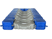 Dock flottant en HDPE avec rouleaux et charnières pour l'exportation de bateaux vers le marché australien