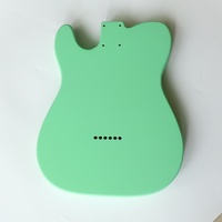 Donlis Wholesale Nitro Satin Finished Surf Green Alder Wood Standard TL Guitar Body Diy Parts Supplier Accepter Mixed Colors