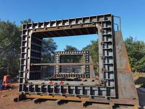 Dijual cetakan Culvert kotak beton cor kustom/cetakan galeri bawah tanah beton untuk