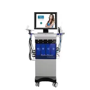 Máquina de dermoabrasión facial 9 en 1, nueva máquina de cuidado de belleza Hydra Dermoabrasion Water H2O2