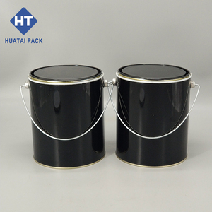 Lata Redonda de Galón con Tapa de Palanca, Lata de Pintura de 3.7L - Product Image 5