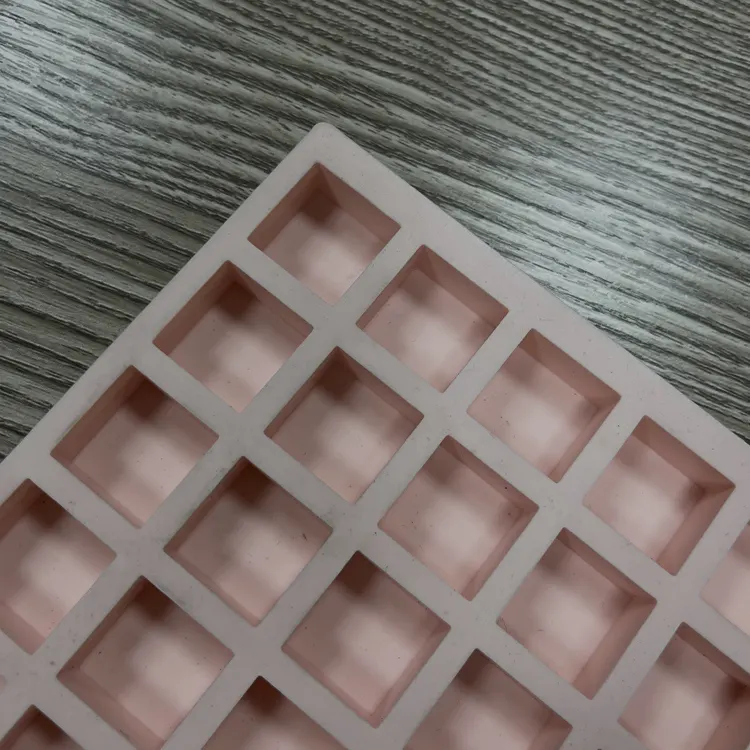 قالب كاندي سهل الاستخدام 225 تجويف مربع من السيليكون مخصص قالب قطعة واحدة من السيليكون للشوكولاتة قوالب أدوات الكعك مقبولة