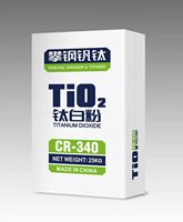 Dioxyde de titane CR-340 produit par procédé chlorureux, Pangang CAS 13463-67-7, pigment blanc ultra pur pour masterbatch
