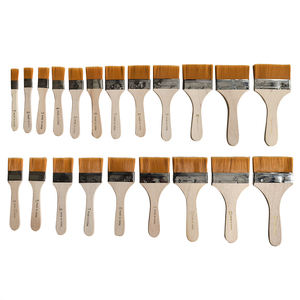 Pinceaux polyvalents de différentes tailles de prix usine avec manche en bois de fer pour la peinture de peintres d'art professionnels - Product Image 1
