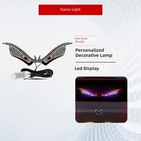 Lumières LED Demon Eye pour voiture 5V, 11 modes d'éclairage, universellement compatibles, lampes décoratives pour un style automobile personnalisé