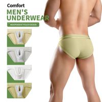 Boxers pour hommes en fibre de bambou respirante de haute qualité avec poche 3D pour personnalisation de marque professionnelle