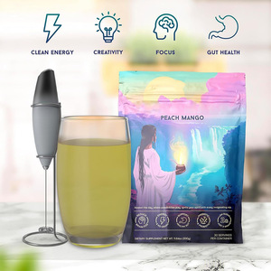 Té Mabai en Polvo con Sabor a Melocotón, Salud, Bienestar, Energía, Refuerzo Inmunológico, Suplemento Dietético, Apoyo Digestivo a Base de Hierbas, Nootrópicos <span class=keywords><strong>para</strong></span> el Sueño - Product Image 2