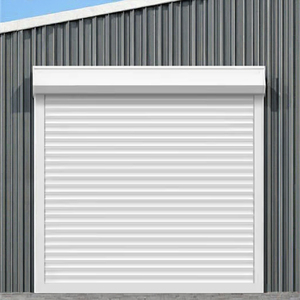 <span class=keywords><strong>Puerta</strong></span> Enrollable Moderna y Duradera <span class=keywords><strong>de</strong></span> Aluminio, Panel Enrollable, Control Remoto Eléctrico, Instalación con Tornillos, Diseño Insonorizado para Uso Comercial - Product Image 5