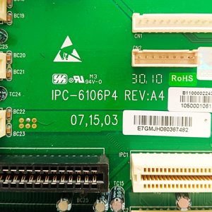 EVOC IPC-6106P4 REV.A4 PICMG 1.0 เมนบอร์ดอุตสาหกรรมคอมพิวเตอร์แบบฝังมาตรฐานพร้อมช่องเสียบระบบ 2 ช่องและช่องเสียบขยาย PCI 3 ช่อง - Product Image 5