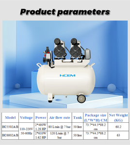 <span class=keywords><strong>Compresor</strong></span> <span class=keywords><strong>de</strong></span> <span class=keywords><strong>aire</strong></span> <span class=keywords><strong>de</strong></span> pistón sin aceite 1.62HP 50L Tanque Motor/motor portátil refrigerado por <span class=keywords><strong>aire</strong></span> <span class=keywords><strong>para</strong></span> herramientas <span class=keywords><strong>de</strong></span> precisión - Product Image 4