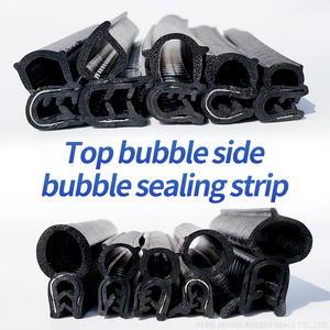 <span class=keywords><strong>Burlete</strong></span> de canal U, tira de goma anticolisión para puerta de coche, tira de sellado de tres compuestos Epdm - Product Image 2