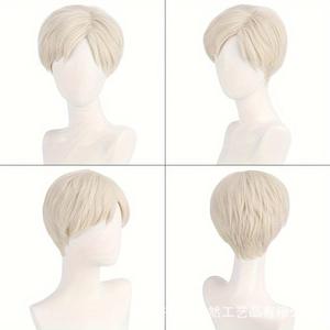 วิกผมผู้ชายแบรนด์ในประเทศ ทรงบ๊อบสั้น มีหน้าม้า รุ่น 22H60 วิกผมทนความร้อนสูง พร้อมอุปกรณ์จัดแต่งทรงผม รุ่น DM247 - Product Image 4