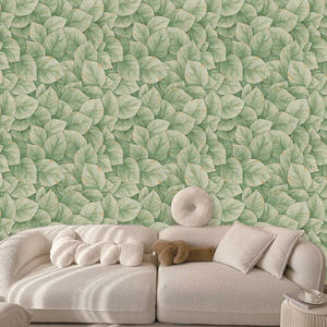 Papel tapiz moderno de PVC 3D de alta calidad para sala de estar, papel tapiz de fondo de TV, revestimiento de paredes de hojas impermeables para decoración de hoteles - Product Image 4