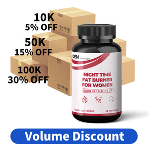 Cápsulas Quemagrasas Nocturnas para Mujeres al por Mayor, Fórmula y Empaque Personalizados, Ventaja de Costo al por Mayor y Suministro Estable - Product Image 3