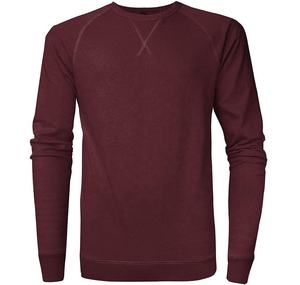 Vente en gros de t-shirt homme en coton à manches longues col en V Offre Spéciale avec logo personnalisé - Product Image 1