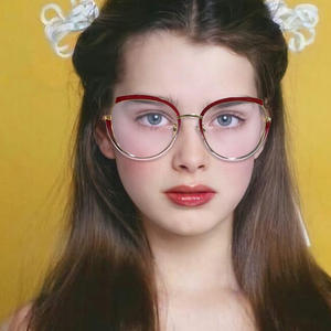 אנטי כחול חסימת משקפיים מסגרת מסגרת חדשה חם נשים סגסוגת אופנה משקפיים משקפיים אופטי uv400 מרשם משקפיים <span class=keywords><strong>2025</strong></span> - Product Image 5