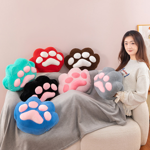 귀여운 동물 시리즈 3 in 1 핸드 워머 베개 어린이 선물 사무실 베개 토끼 인형 봉제 완구 에어컨 담요 베개 - Product Image 2