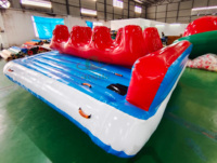 Bateau banane gonflable pour sports nautiques, tractable, pour 8 à 12 personnes, certifié CE, couleur personnalisable