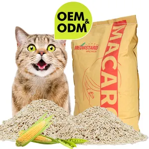 Customized Cat Food Meowstard Non Stick Bottom Tofu Cat Litter Cat Litter Production