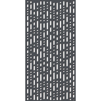 Processus de sculpture CNC Panneau métallique en aluminium personnalisé pour cloison d'écran