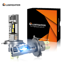 Luxfighter 90W 9600LM 6500K IP65 Lampu Depan LED Tahan Air untuk Mobil Motor Truk dengan Garansi 2 Tahun