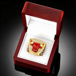 Bague de championnat NBA <span class=keywords><strong>Bulls</strong></span> <span class=keywords><strong>Jordan</strong></span> 1993, bague de mode plaquée or de haute qualité, collection commémorative, vente directe d'usine - Product Image 6