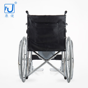 Fauteuil roulant manuel pliable Shunkangda, léger, capacité 100 kg, avec siège de toilette, pour personnes âgées et handicapées, aide à la mobilité - Product Image 5
