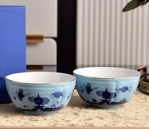 Tazón de Arroz de Porcelana de Lujo Estilo Europeo de 4.5 Pulgadas, Personalizable y Ecológico para Uso en el Hogar o en Fiestas - Product Image 3