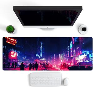 <span class=keywords><strong>XXL</strong></span> lớn phim hoạt hình phong cách chơi game chuột Pad mở rộng XL Mousepad với cơ sở cao su chống trượt khâu cạnh bàn Pad bàn phím chuột - Product Image 2