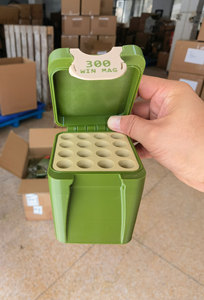 Caja de Almacenamiento de Municiones de Plástico 223, Caja de Herramientas Impermeable, Caja de Municiones 22lr, Caja de Almacenamiento de Plástico 308, Cajas de Municiones 50 <span class=keywords><strong>Cal</strong></span> para Caza - Product Image 5