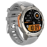 Montre connectée DM56 2025 pour hommes, écran AMOLED 1,43 pouces, étanche 5 ATM, boussole extérieure, GPS, altimètre, sport, Reloj Smartwatch