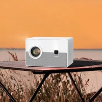 Mini proyector Led portátil para Android, proyector inteligente para el hogar, proyector de lámpara Led de 1080p para cine en casa de alto lumen