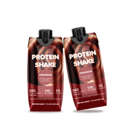 Shake protéiné au chocolat au lait riche en protéines 24g - Nutrition sportive prête à boire pour le gain musculaire et le soutien du poids
