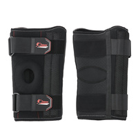 Genouillère articulée en néoprène avec stabilisateurs latéraux, compression réglable, respirante, imperméable, soutien pour blessures ACL MCL, basketball
