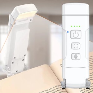 <span class=keywords><strong>Lampe</strong></span> de lecture pour lire dans le lit <span class=keywords><strong>Lampe</strong></span> de lecture rechargeable avec 3 modes de couleur 5 luminosité pour les lecteurs de nuit d'enfants - Product Image 1