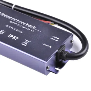 Светодиодный драйвер Voltaje De 100/265 V Ac-Dc выпрямитель мощности 220V 24V постоянный ток 150Ma Ip65 48V 100W Светодиодный драйвер