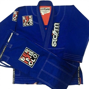 ผู้ผลิตชุดยิวยิตสูคาราเต้ BJJ - ผ้าฝ้าย 100% 450 GSM คุณภาพทนทาน ราคาประหยัด |   ชุดกิโมโน 2021 - Product Image 1