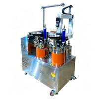 Machine de mise en pot à 3 axes avec distributeur de colle