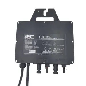 Rockcore Cao Liên Tục Bền Trên Lưới Mppt 800 Watt An Toàn Homeuse Mái Ban Công Năng Lượng Mặt Trời 800 W Microinverter Micro Biến Tần