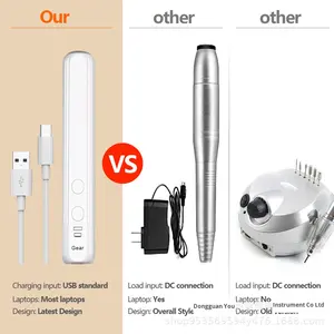 Máquina Portátil <span class=keywords><strong>de</strong></span> Taladro <span class=keywords><strong>de</strong></span> <span class=keywords><strong>Uñas</strong></span> Recargable por USB, Baterí<span class=keywords><strong>a</strong></span> <span class=keywords><strong>de</strong></span> Larga Duración, <span class=keywords><strong>Lima</strong></span> <span class=keywords><strong>de</strong></span> <span class=keywords><strong>Uñas</strong></span> Profesional, Tipo <span class=keywords><strong>de</strong></span> Almacenamiento Eléctrico - Product Image 3