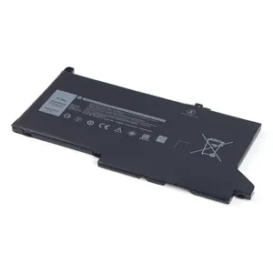 Pengganti 7480 DJ1J0 kualitas tinggi untuk dell latitude 7480 baterai laptop 12 7280 7290 13 7380 7390 14 7490 baterai laptop